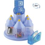 Rotary Desk Organiser Tidy Set