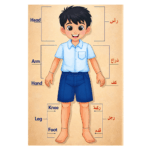 My Body Puzzle S - Boy