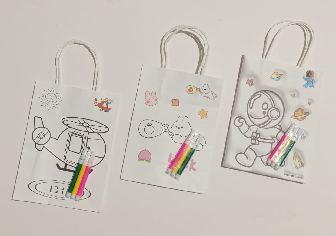 Coloring Bag set 6 pcs