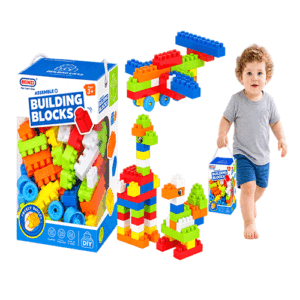 Building Blocks - blue (160PCS) Magnetic Toy in Qatar