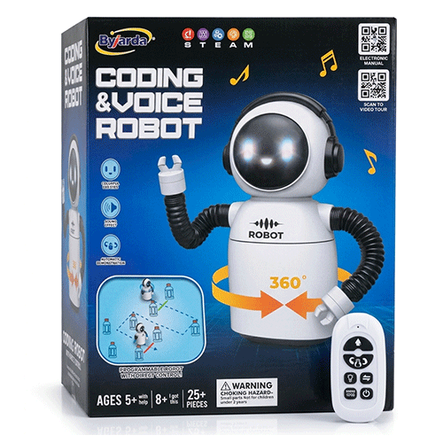 Coding&Voice Robot STEM Toy in Qatar