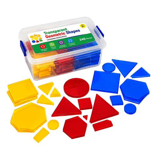 Colored geometric 60 pcs STEM Toy in Qatar
