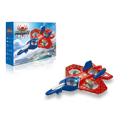 Combat Aircraft 360 Kids Car Toy in Qatar