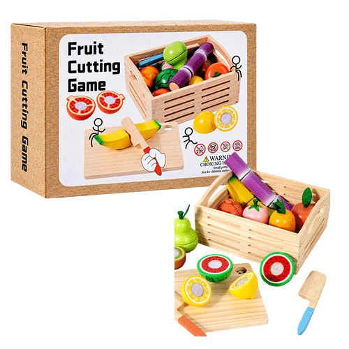 Fruit Cut 14 pcs Educational Toy in Qatar