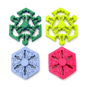 Hexagonal Spinner Fidget Toy in Qatar