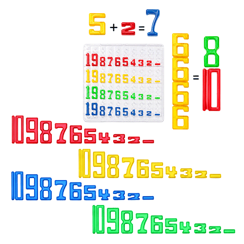 MagBulid Numbers Blocks STEM Toy in Qatar