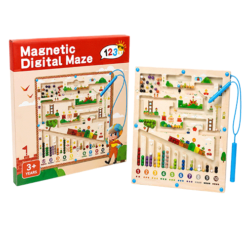 Magnetic Digital Maze Educational Toy in Qatar
