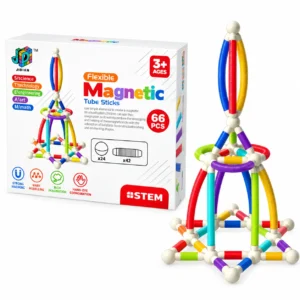Magnetic Tube Sticks-66pcs Magnetic Toy in Qatar