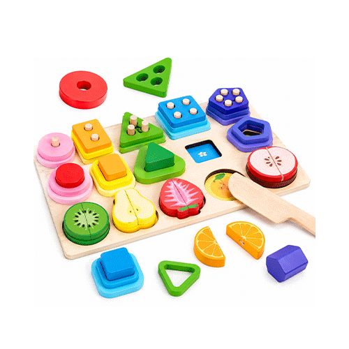 Matching & Cutting Fruit Educational Toy in Qatar