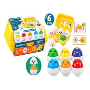 Matching eggs Colors Educational Toy in Qatar