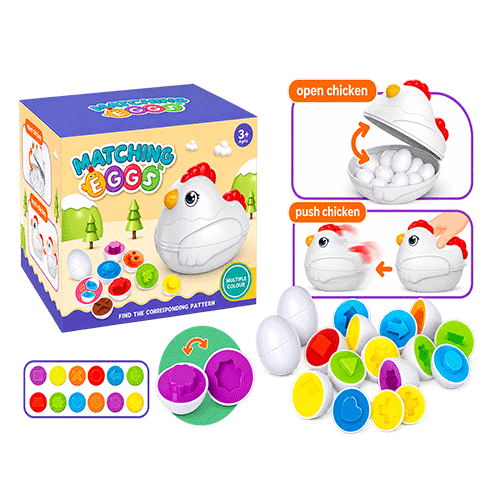 Matching eggs Shapes - Image 2
