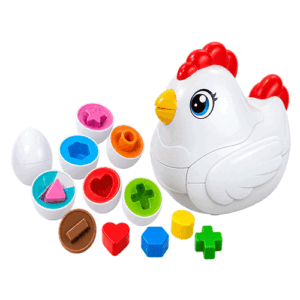Matching eggs Shapes Educational Toy in Qatar