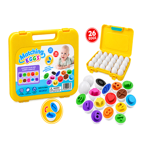 Matching eggs number STEM Toy in Qatar