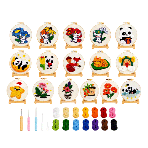 Punch Needle Embroidery S Creative Toy in Qatar