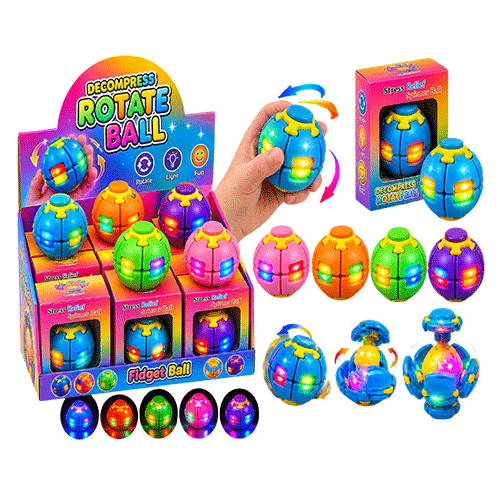 Spinner with light Fidget Toy in Qatar