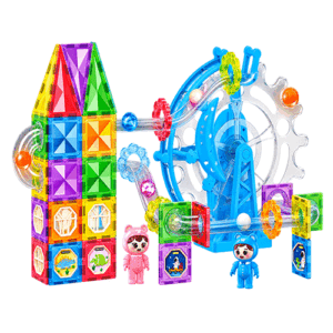 Wheel Building Blocks 88PCS Magnetic Toy in Qatar