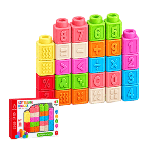 rubber building blocks unmber Learning Toy in Qatar